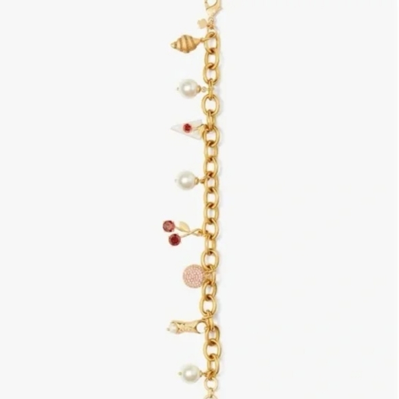 Kate Spade New York Pastry Shop Charm Bracelet $178 - Picture 4 of 7